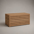Scatola esterna in legno, marrone naturale, 120 × 50 × 60 cm
